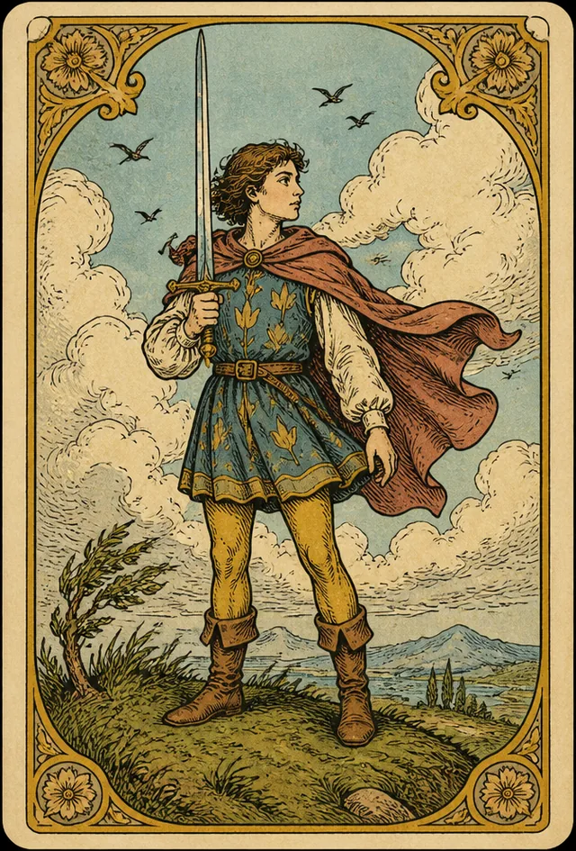 Valete de Espadas
